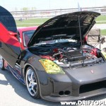 350zwidebody A widebody 350z with suicide doors and extensive body work.
