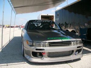Another image of the Cooper Tires Drift car