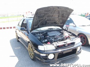 One of my favorite cars of the show.  A 2.5 RS with EJ20 swap.