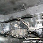 The welded differential fully installed.