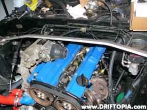 Install the CA16DE manifold one last time.