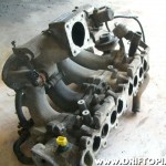 Side view of the CA16DE intake manifold.