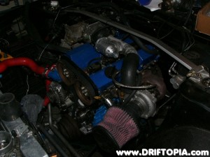 The SSQV BOV installed on the new pipe.