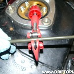 Cut the tube with the cutter.