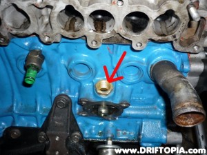 The same process has been done on the block on cylinder heads original block return.