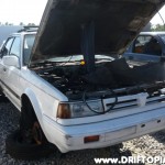 The 1989 Nissan Maxima with the CA20E motor.