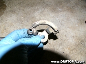 This is the segment that is needed from the CA18DET throttle body pulley. This is the segment that is needed from the CA18DET throttle body pulley.