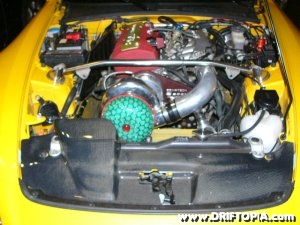 Jpg image of the COmptech supercharger on the Honda S2000