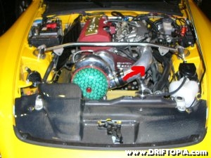 Jpg image of the clocked comptech supercharger