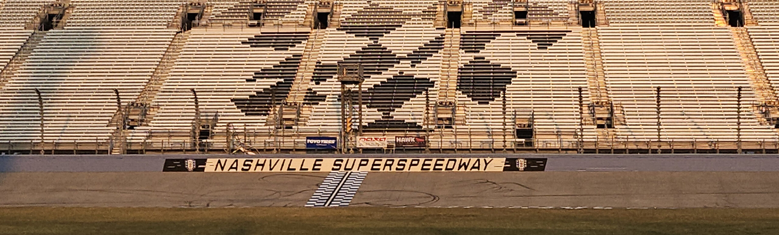 Nashville Superspeedway grandstand.