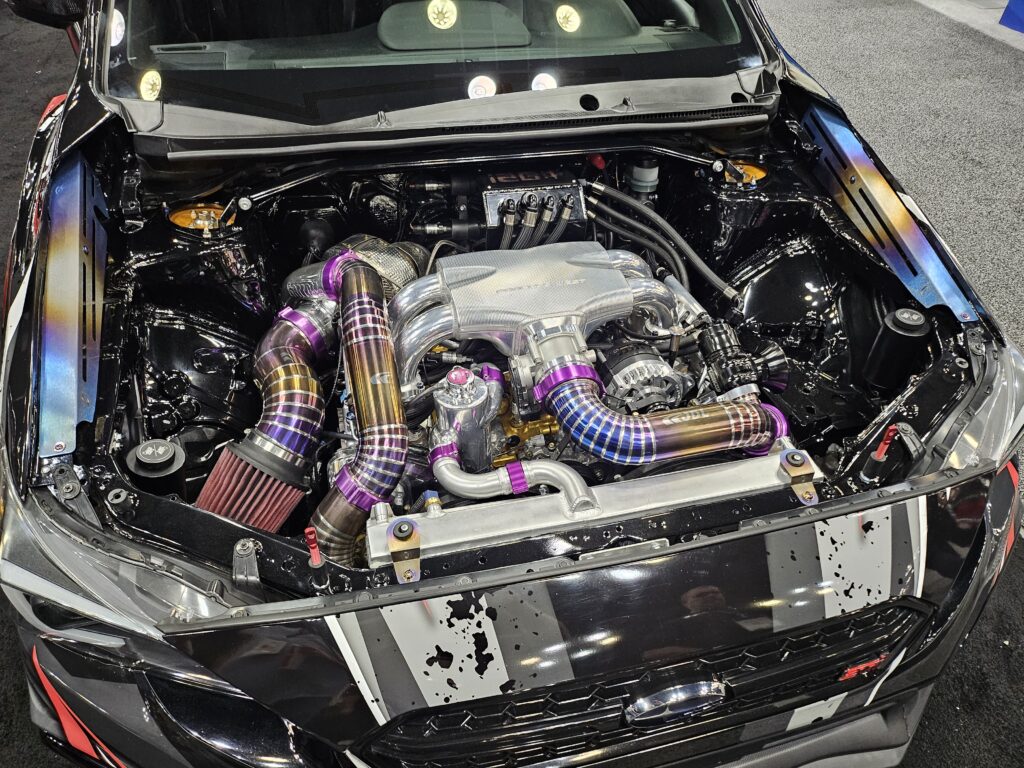 This Boxer engine is a work of art.