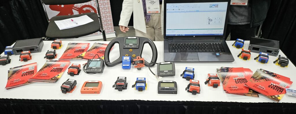 MyFreeLaptiming.com booth at PRI 2023