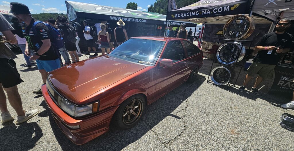 Toyota Corolla reminding us of our drifting roots.