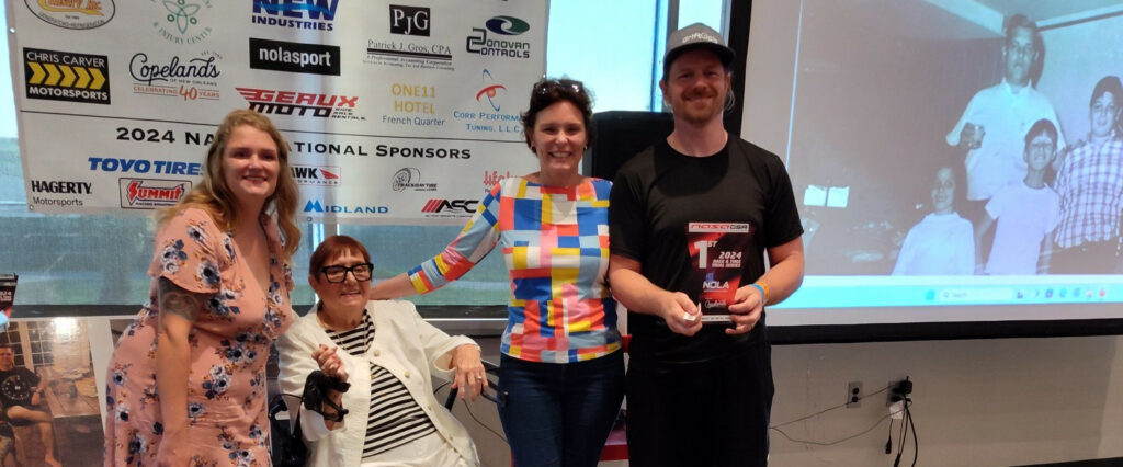 First place in a field of 1 at NOLA Motorsports Park.