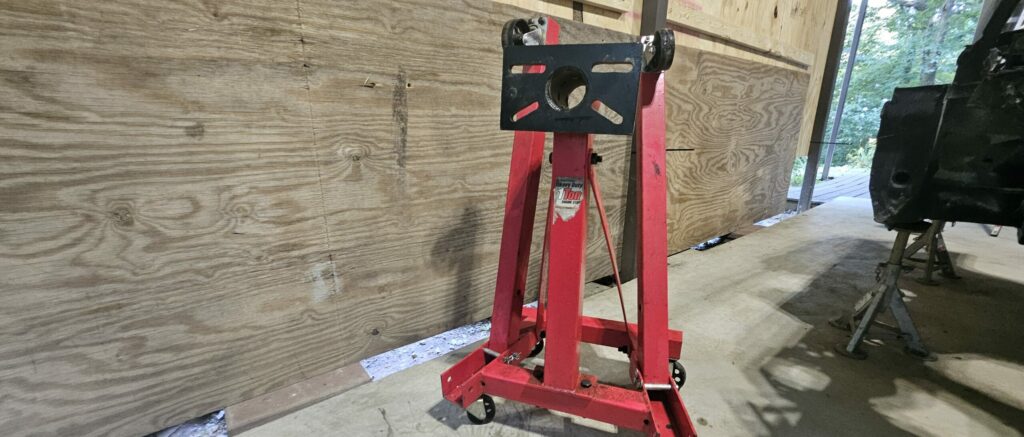 Old harbor freight engine stand that I no longer use.