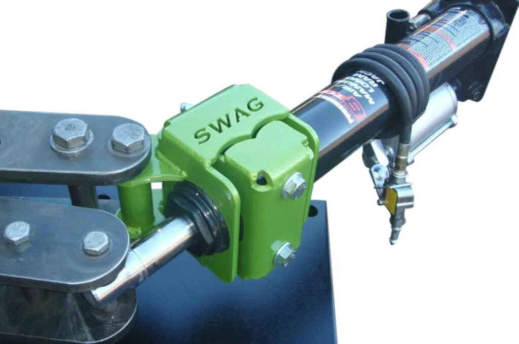 The SWAG Off-Road FORMED TUBING BENDER AIR/HYDRAULIC RAM MOUNT