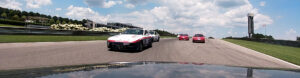 944 Spec field in the rear view at Barber Motorsports