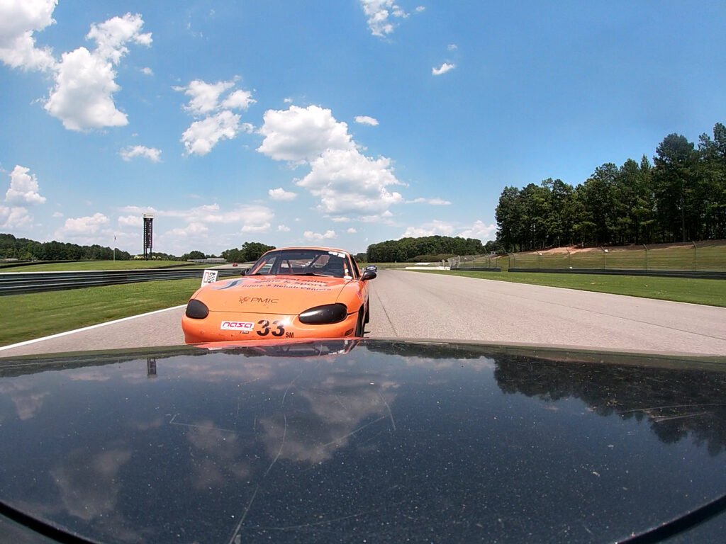 The P1 Spec Miata I spent the weekend battling at Barber Motorsports