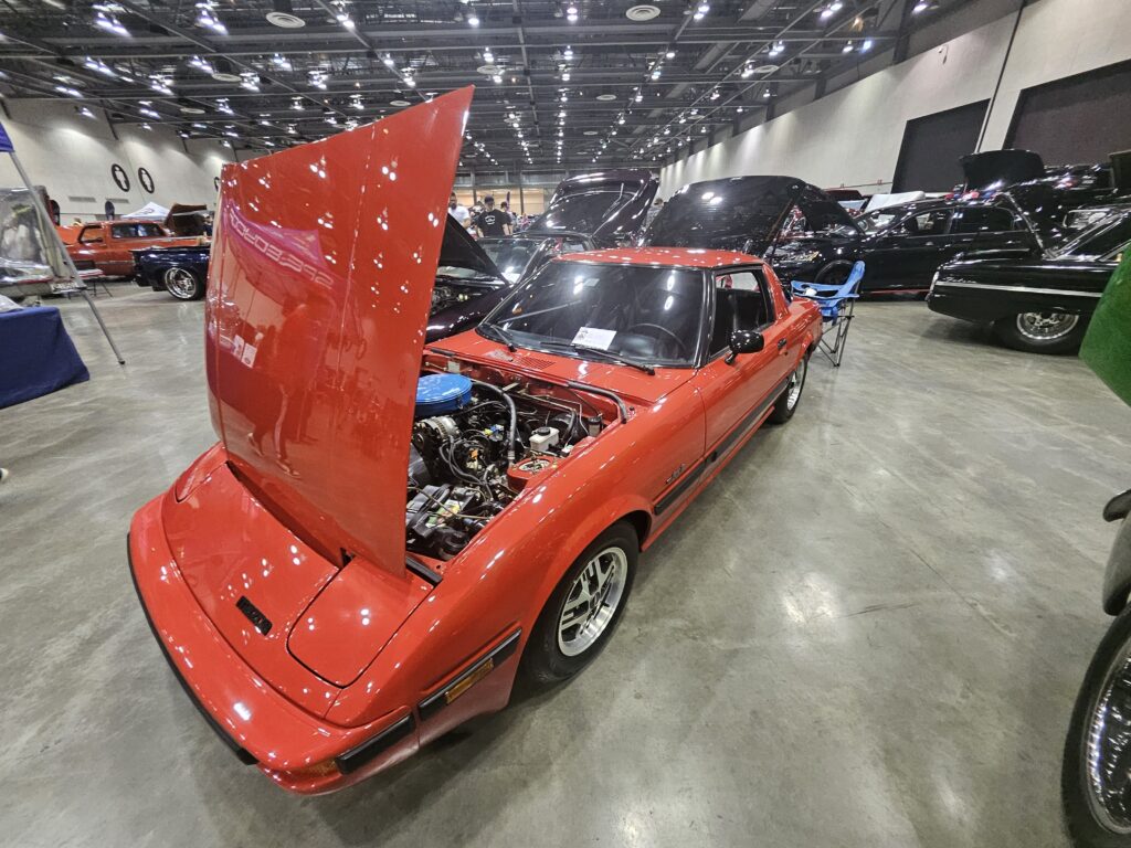 Old School RX7 at the Rocket City Octane Auto Show at the Von Braun Center in Huntsville, AL.