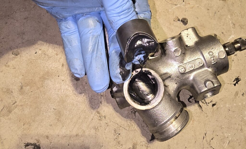 The greased yoke assembly of the na miata.