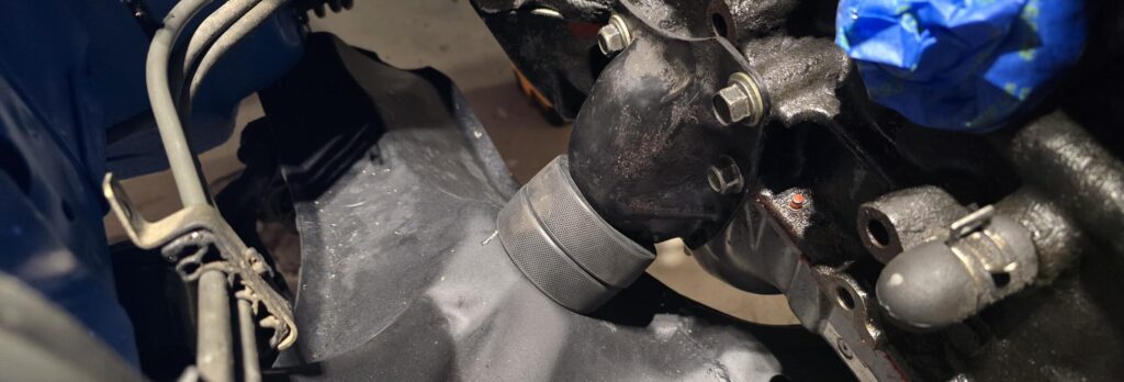 Hockey puck motor mount teaser for the NA Miata.