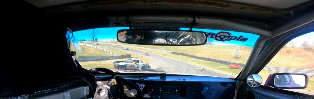 The sinkhole wreck at the National Corvette Museum racetrack.