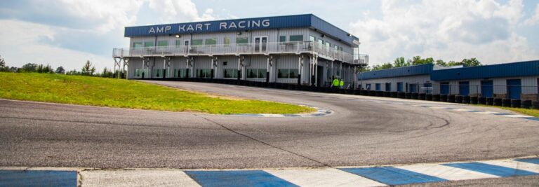 The kart building at AMP.