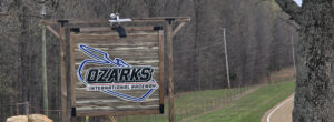 Ozarks International Raceway Sign