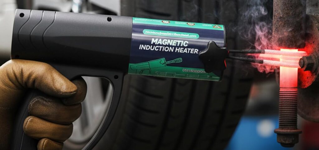 A magnetic induction heater may be in order next time I come across a stuck bolt this severe.