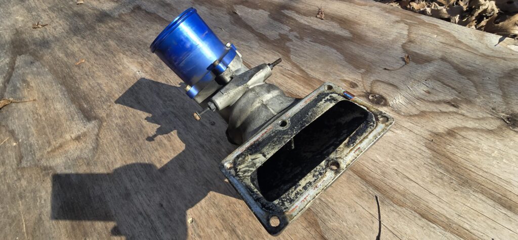 Ram 2500 intake horn carbon buildup.